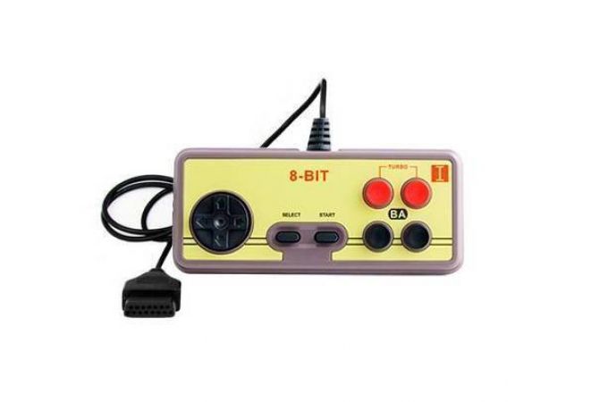 Игровая Приставка 8-Bit (коробка в стиле "Junior 2 Classic") 300 встроенных игр + пистолет