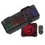Комплект игровой клавиатура+мышь+коврик MARVO CM306 (черный)