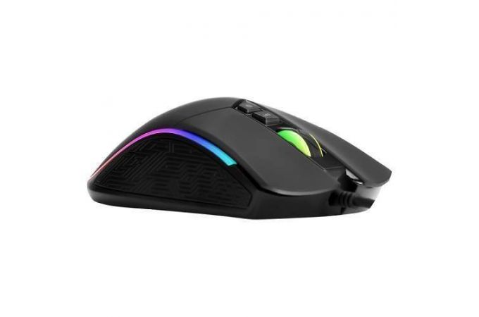 Мышь игровая проводная MARVO M513, 7 кн, 800-4800dpi, USB (черно-серый)