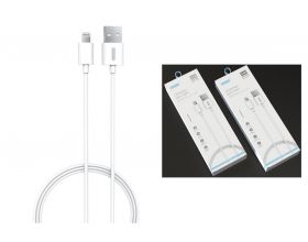 Кабель USB - Lightning EZRA DC45, 2.4А (белый) 1.2м