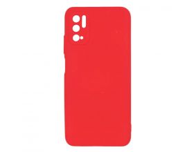 Чехол для Xiaomi Redmi Note10S тонкий (красный)