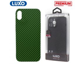 Чехол для телефона LUXO CARBON iPhone X / XS (зеленый)