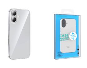 Чехол силиконовый для iPhone 16 (6,7)  BOROFONE Ice series тонкий (прозрачный)