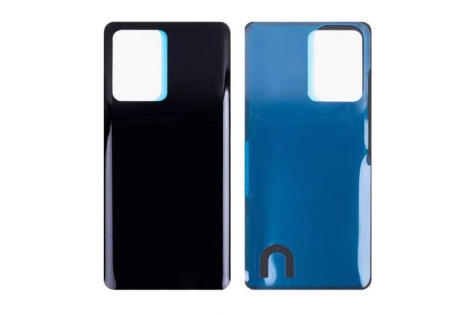 Задняя крышка для Xiaomi Redmi Note 12 Pro 5G (22101316C) (черный)