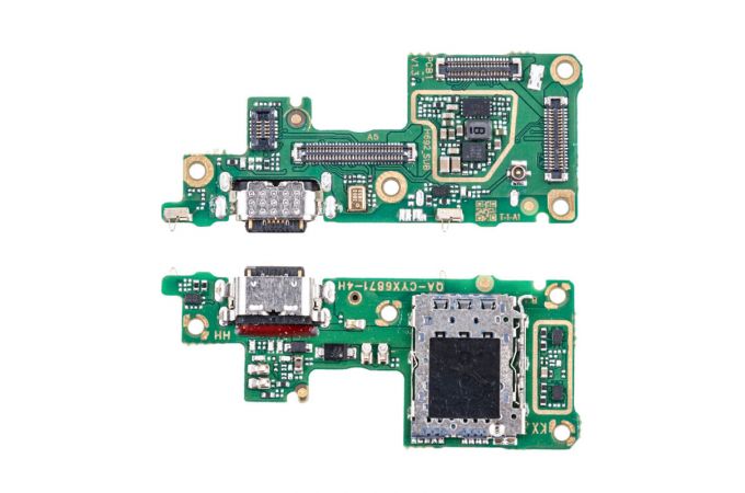 Шлейф для Infinix GT 20 Pro (X6871) с разъемом зарядки + Sim (плата) org