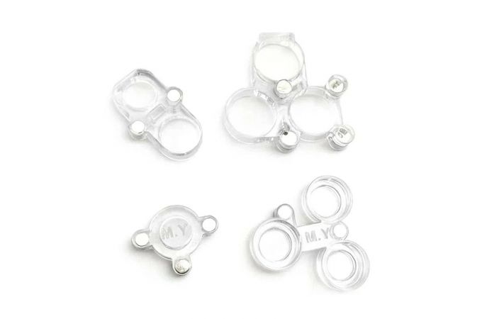 Магнитная накладка на объектив камеры YCS JGZ для iPhone 11-17 (4 в 1)