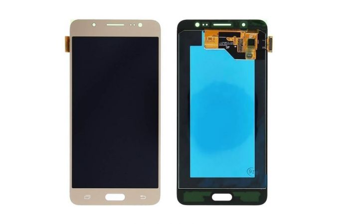 Дисплей для Samsung J710FN/DS Galaxy J7 в сборе с тачскрином (золото), OLED