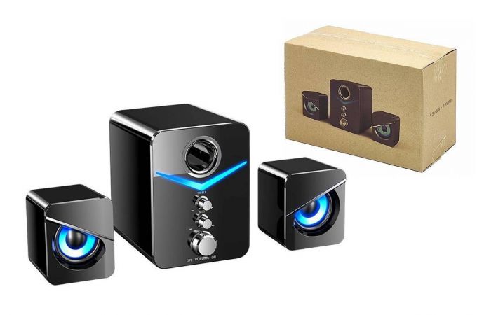 Акустическая система 2.1 SADA D-221 (пит.USB) (черный)