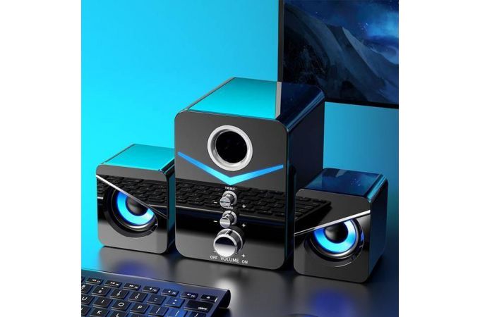 Акустическая система 2.1 SADA D-221 (пит.USB) (черный)