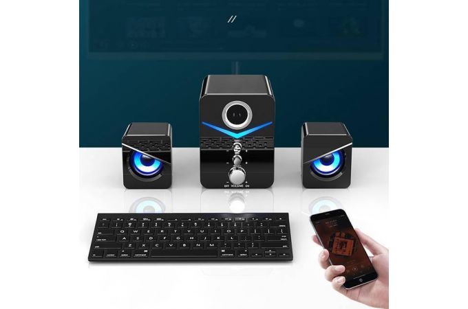 Акустическая система 2.1 SADA D-221 (пит.USB) (черный)