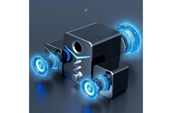 Акустическая система 2.1 SADA D-221 (пит.USB) (черный)