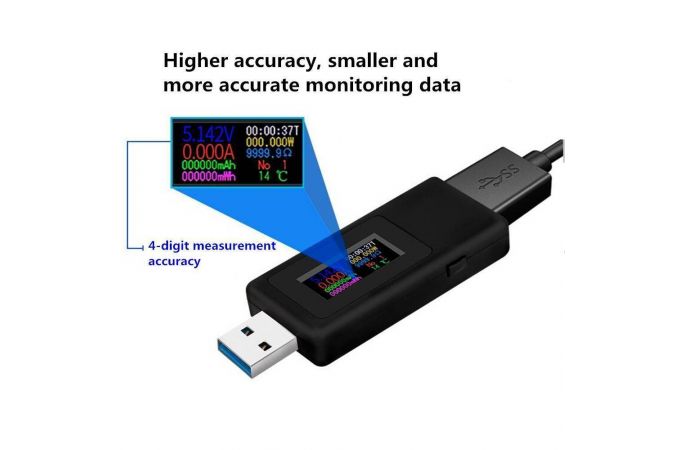 USB тестер KEWEISI KWS-MX19 Белый