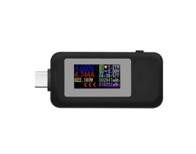 USB тестер KEWEISI KWS-MX1902C Черный