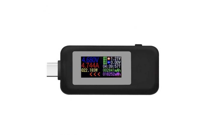 USB тестер KEWEISI KWS-MX1902C Черный