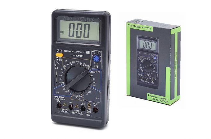 Мультиметр цифровой Орбита OT-INM31