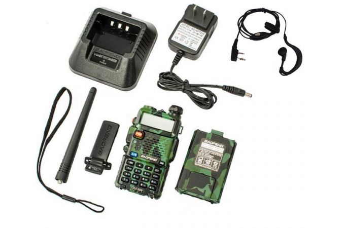 Рация Baofeng UV-5R (UHF/VHF) камуфляж