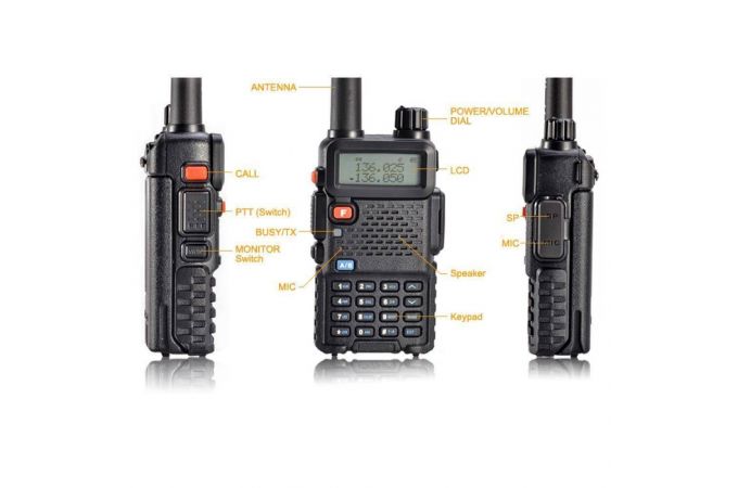 Рация TK-F8 dual bang (UHF/VHF)