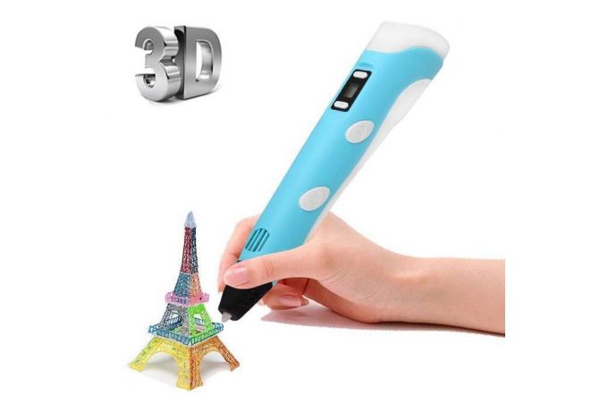 3D ручка Помощник PM-TYP01 Голубая