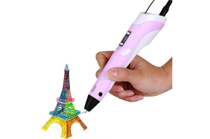 3D ручка Помощник PM-TYP01 Розовая