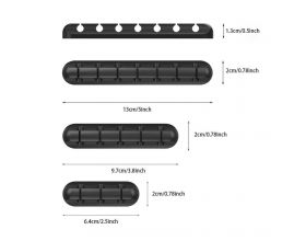 Органайзер для кабелей Орбита OT-OK01 (черный)