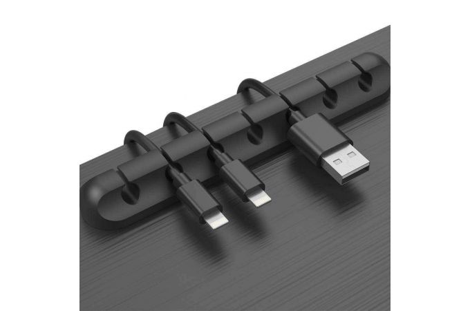 Органайзер для кабелей Орбита OT-OK01 (черный)