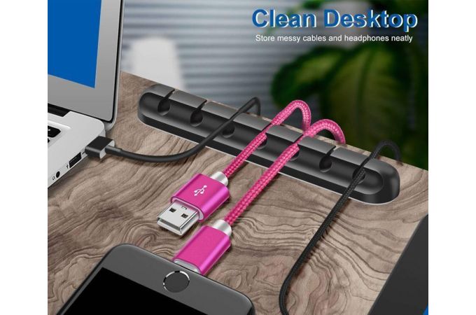 Органайзер для кабелей Орбита OT-OK02 (серый)