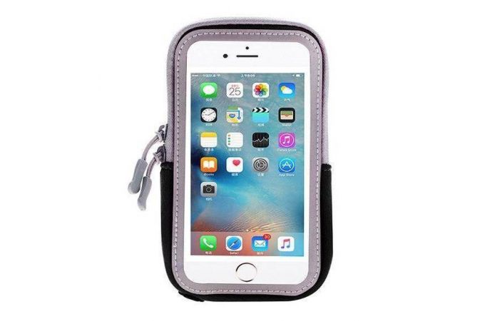 Чехол-нарукавник для смартфона Орбита OT-SMH10 Черный (180*110 мм) (черный)