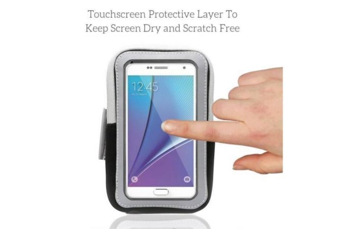 Чехол-нарукавник для смартфона Орбита OT-SMH10 Черный (180*110 мм) (черный)