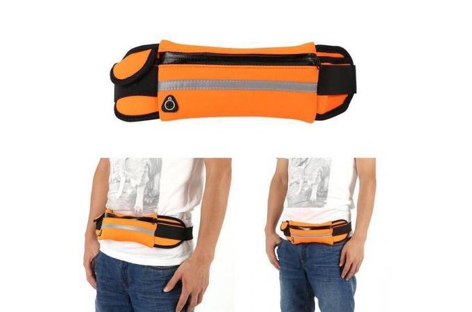 Сумка-ремень для смартфона Орбита OT-SMH12 Оранжевый (200*90 мм) (оранжевый)