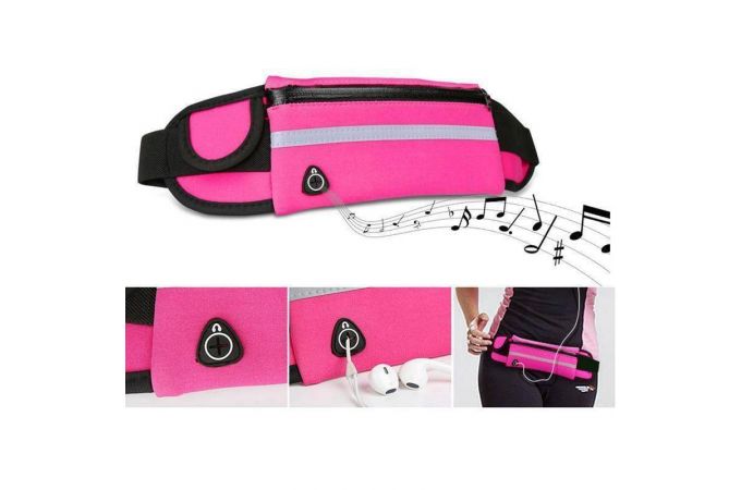 Сумка-ремень для смартфона Орбита OT-SMH12 (200*90 мм) (розовый)