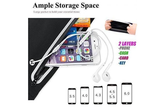 Сумка-ремень для смартфона Орбита OT-SMH13 (240*105 мм) (розовый)