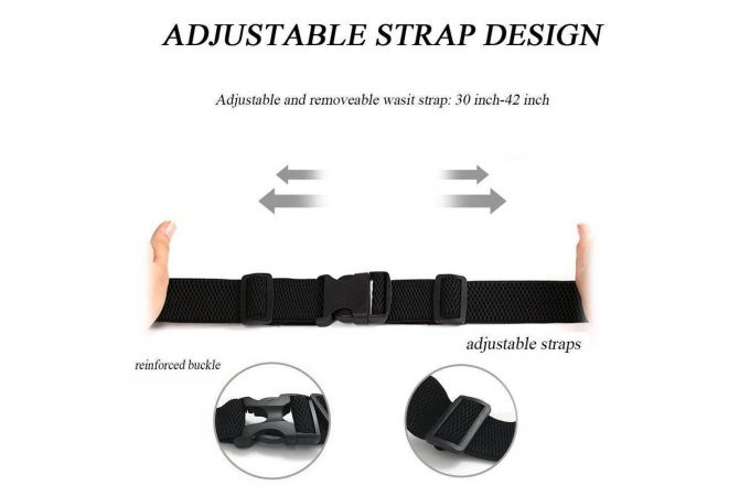 Сумка-ремень для смартфона Орбита OT-SMH13 Черный (240*105 мм) (черный)