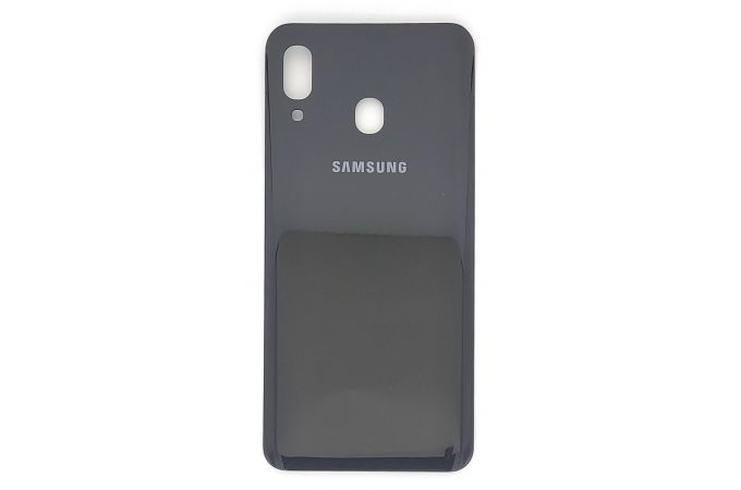 Задняя крышка для Samsung A205F Galaxy A20 (черный)