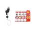 Кабель USB - MicroUSB HOCO X21 Plus 2,4A (черно-белый) 0,25см (силикон)