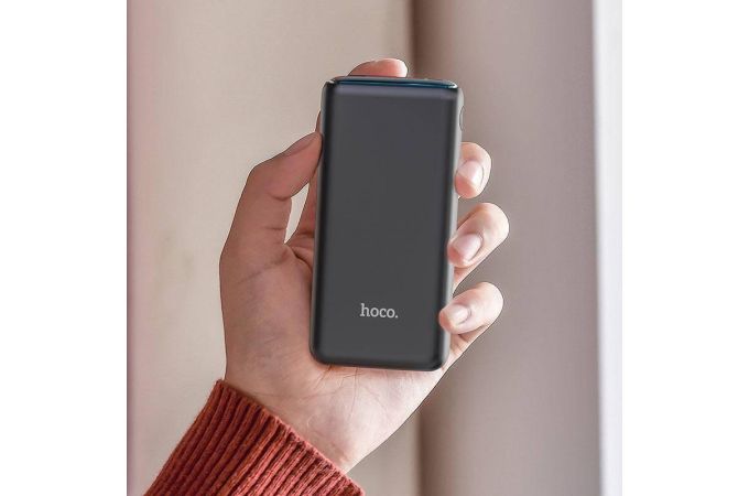 Универсальный дополнительный аккумулятор Power Bank HOCO Q1 PD20W + QC3.0 (10000 mAh) (черный)