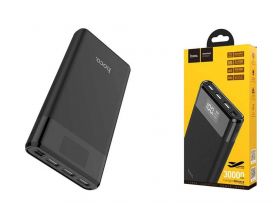 Универсальный дополнительный аккумулятор Power Bank HOCO B35E (30000 mAh) (черный)