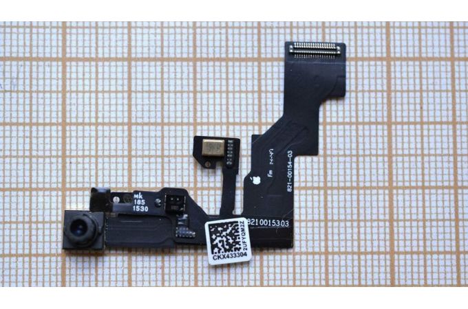 Шлейф для iPhone 6s Plus (5.5) с сенсором + фронтальная камера + микрофон HQ