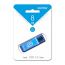 Флешка USB 2.0 Smartbuy 8GB Glossy series Blue (SB8GBGS-B)