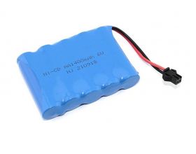 Аккумулятор Ni-Cd 6V 1400 mAh AA Flatpck разъем SM