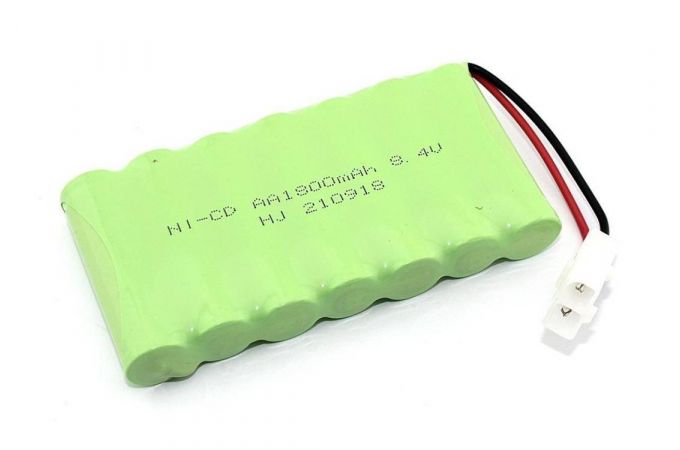 Аккумулятор Ni-Cd 8.4V 1800 mAh AA Flatpck разъем KET-2P