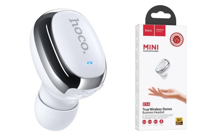 Bluetooth гарнитура HOCO E54 (белый)