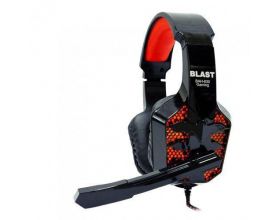 Наушники мониторные проводные Blast BAH-630 Gaming (черно-красный)