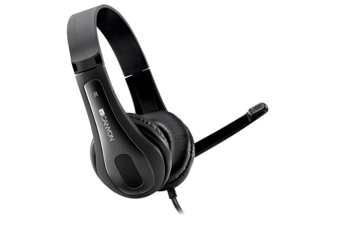 Наушники мониторные проводные Canyon HSC-1 (черный)