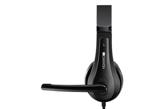 Наушники мониторные проводные Canyon HSC-1 (черный)