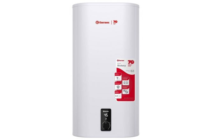 Водонагреватель THERMEX Victory 50 V 50 л, нерж. бак, 2 кВт, электронный дисплей