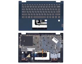 Клавиатура для ноутбука Lenovo IdeaPad Flex 5-14 топкейс синий