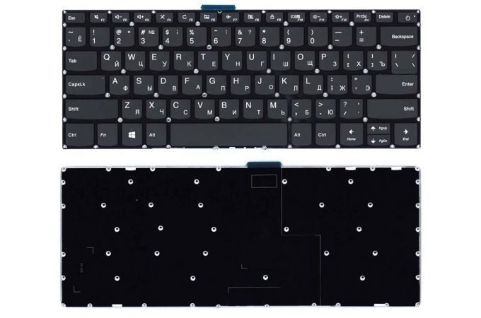 Клавиатура для ноутбука Lenovo Ideapad S145-14API черная