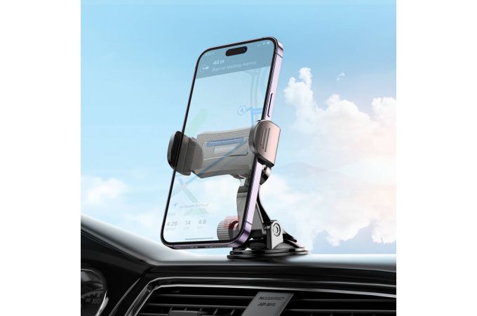 Держатель автомобильный для телефона BOROFONE BH89 center console magnertic car holder цвет черный