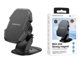 Держатель автомобильный для телефона BOROFONE BH111 Adelante magnetic car holder цвет черный