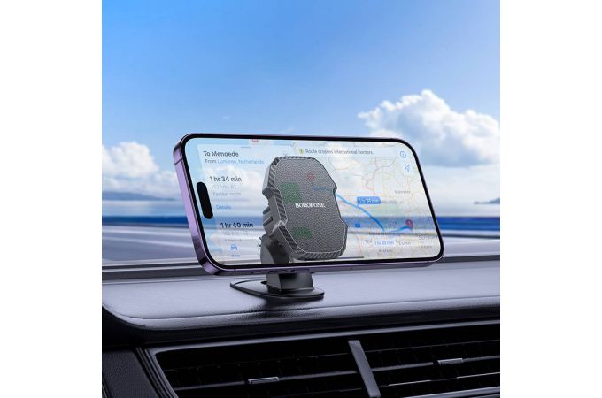 Держатель автомобильный для телефона BOROFONE BH111 Adelante magnetic car holder цвет черный